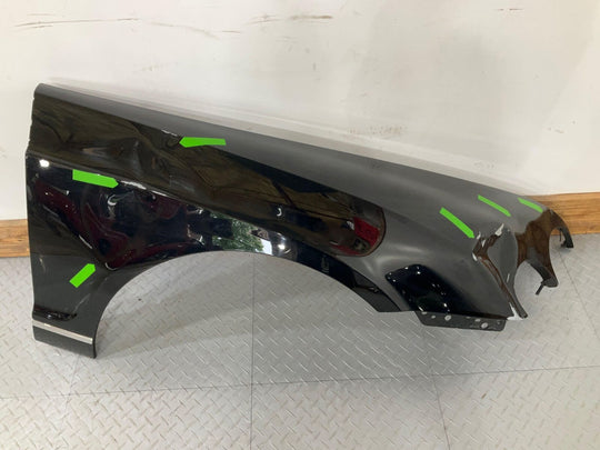 06-12 Bentley Flying Spur Right RH Front Fender Bare (Black) DAMAGES See Notes