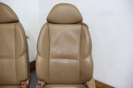 07-08 Lexus SC430 Leather Seat Set Front/Rear (Camel LA42) Power Tested (Notes)