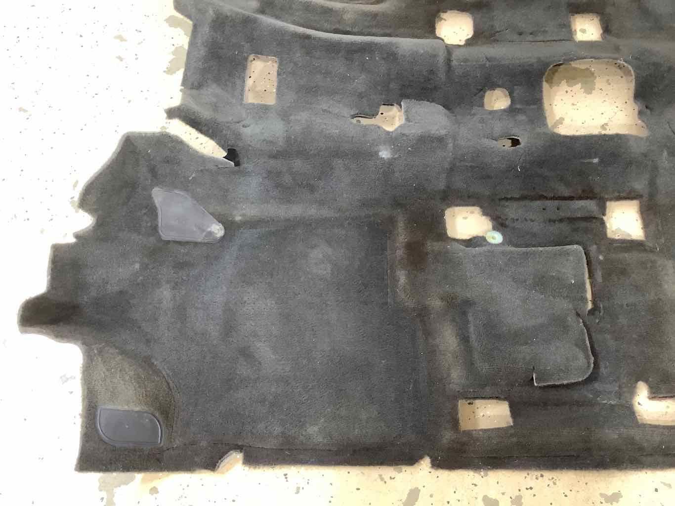 03-07 Hummer H2 OEM Front Cabin Interior Carpeting (Dark Gray) See Description