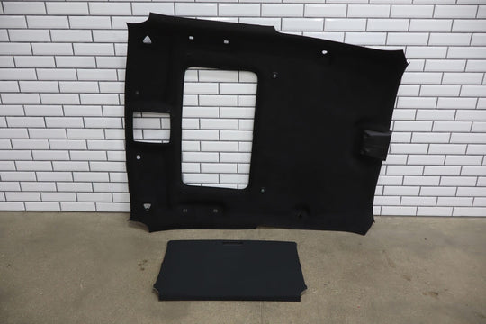 22-23 Dodge Challenger Hellcat Black Alcantara/Suede Headliner w/ Sunroof Shade