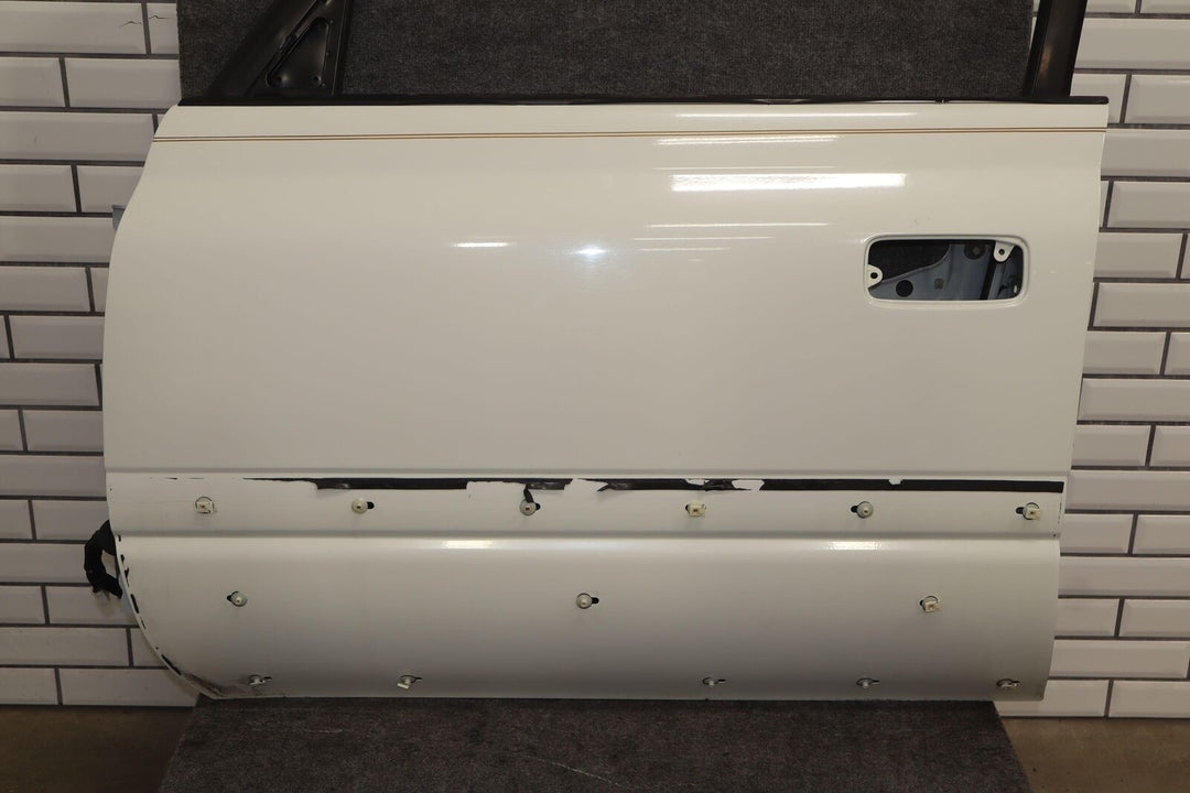 1996-1998 Lexus LX450 Front Left Door Shell White Sold Bare