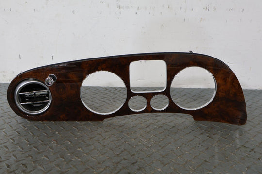 03-10 Bentley Continental GT Woodgrain Speedometer Trim Bezel