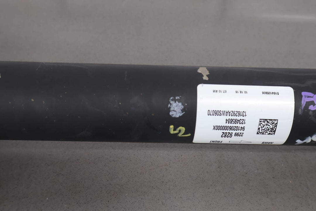 16-22 Chevy Camaro 6.2L LT1 Manual Trans Rear OEM Drive Shaft (22999282) 51K