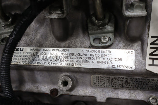 01-04 Chevy GMC 6.6L LB7 Duramax Diesel Engine 180K Miles *Video Tested*