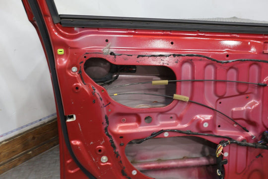 08-15 Mitsubishi Lancer EVO X Front Left Door Shell (Rally Red P26) See Photos