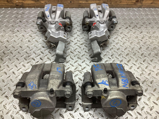 06-15 Mazda Miata NC Set of LH & RH Front & Rear Brake Calipers W/Carriers 21K