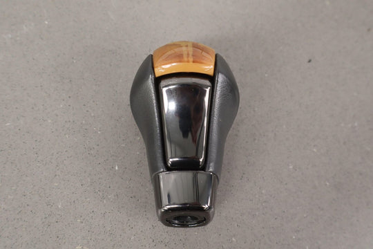 04-09 Cadillac XLR Automatic Transmission Floor Shifter Knob Ebony & Woodgrain