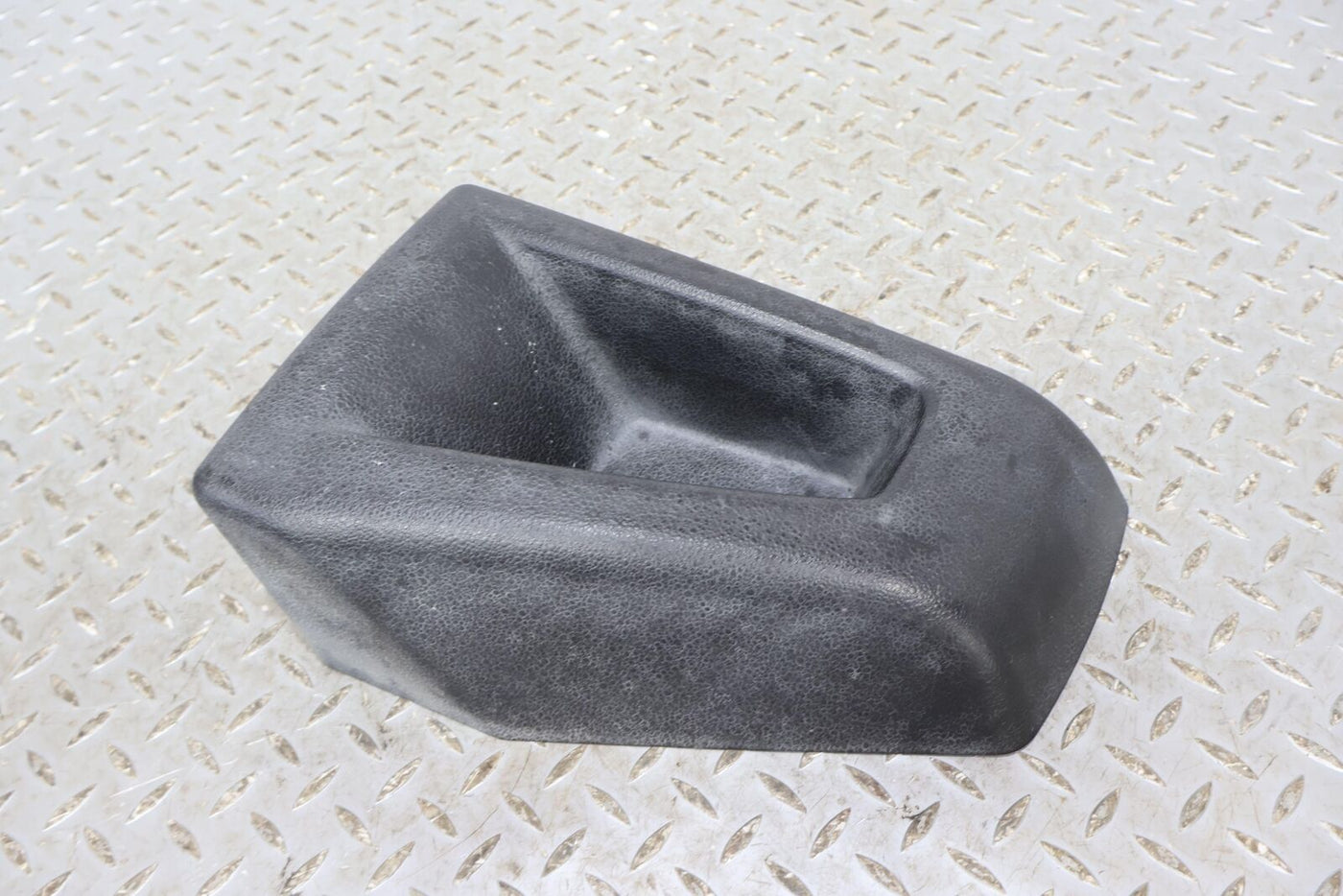 03-09 Hummer H2 Driver Left LH Front Bumper End Cap / Winglet (Black Textured)