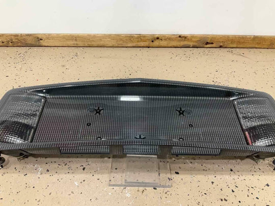 04-09 Cadillac XLR Tail Finish Panel Licesne Plate Insert Reverse Lights