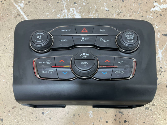 15-16 Dodge Charger Auto Dual Zone Climate Control Panel OEM (See Notes)