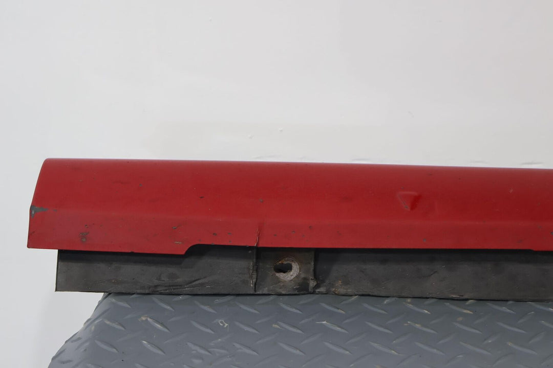 2012-2017 Fiat 500 Abarth 2 DR Left LH Rocker Moulding (Rosso Red PR1) Notes