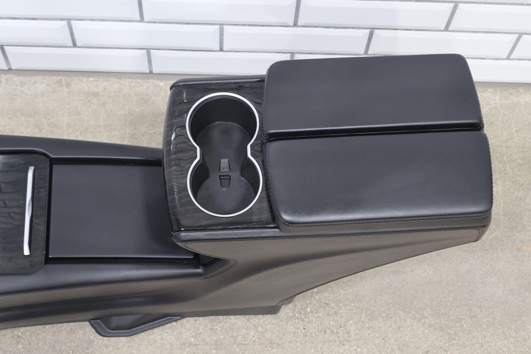 16-20 Tesla Model X OEM Premium Center Console Base (Black) Sold Bare See Photos