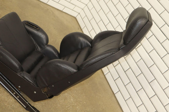 92-93 Corvette Left Driver Power Leather Bucket Seat Tested