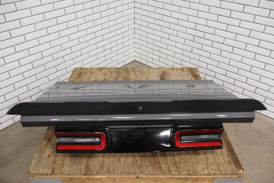 15-23 Dodge Challenger 392 Loaded Trunk / Decklid with Lights/Spoiler (Grey PDN)