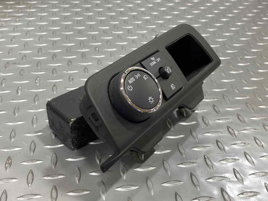 07-14 Cadillac Escalade Dash Mounted Headlight Switch W/Bezel (Black 19I) Tested