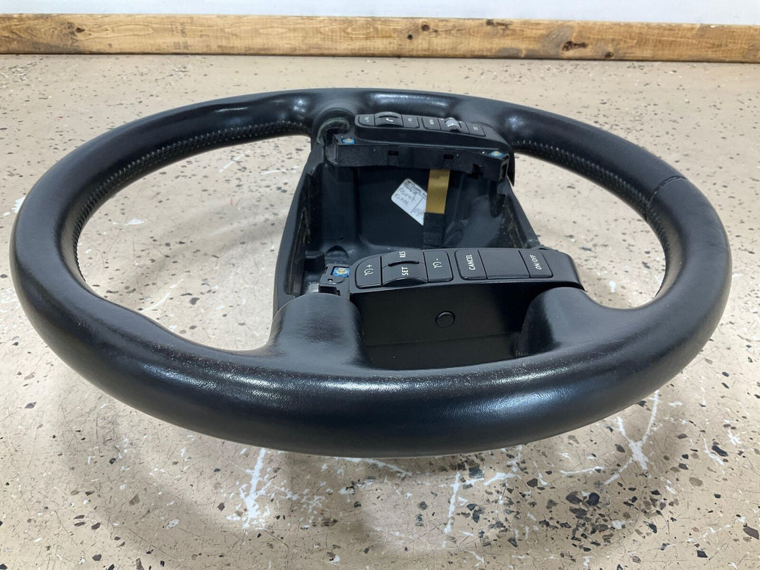 03-10 Bentley Continental GT Leather Steering Wheel (Black) See Description