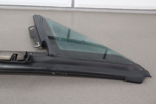 2012-2015 Tesla Model S Front Left LH Vent WIndow Glass w/ Frame (Self Tint)