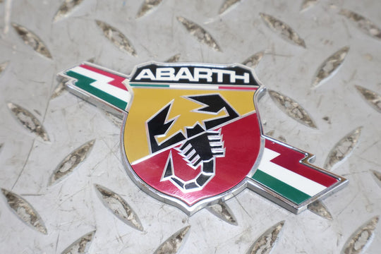 12-17 Fiat 500 Abarth 2DR Pair Left & Right Quarter Panel Emblems