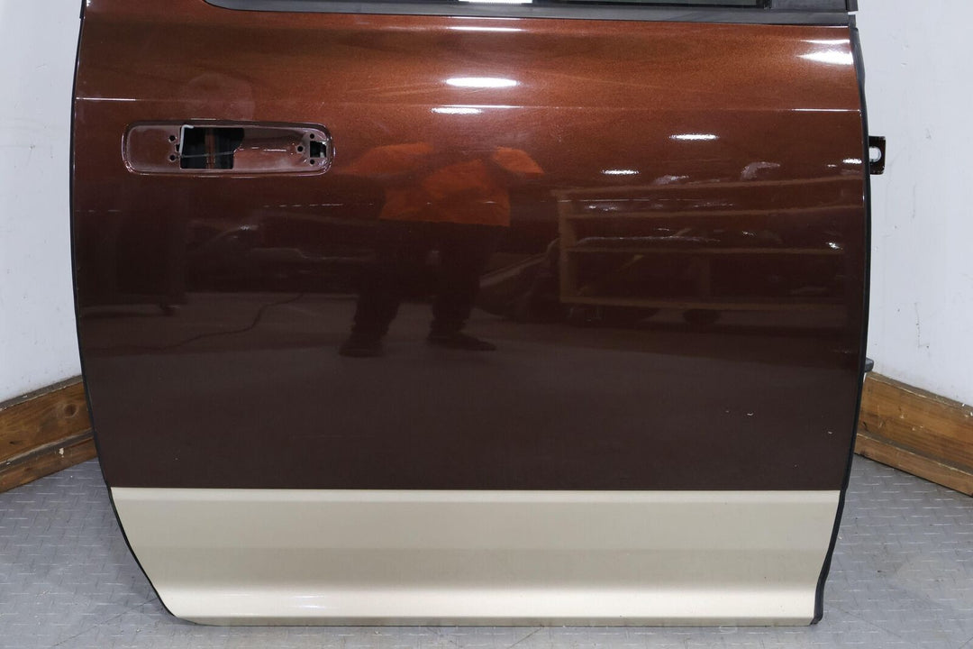 09-18 Ram 2500 Crew Cab Rear Right RH Door W/ Glass (Western Brown PEP/Gold)