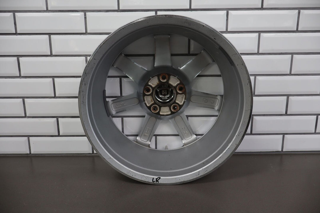 05-09 Cadillac XLR Single (1) 18x8 Chrome 7 Spoke Wheel W/Center Cap