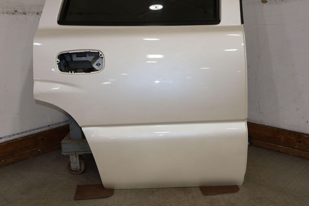 02-06 Cadillac Escalade Rear Right RH Door W/Glass (White Diamond 98U) Short WB