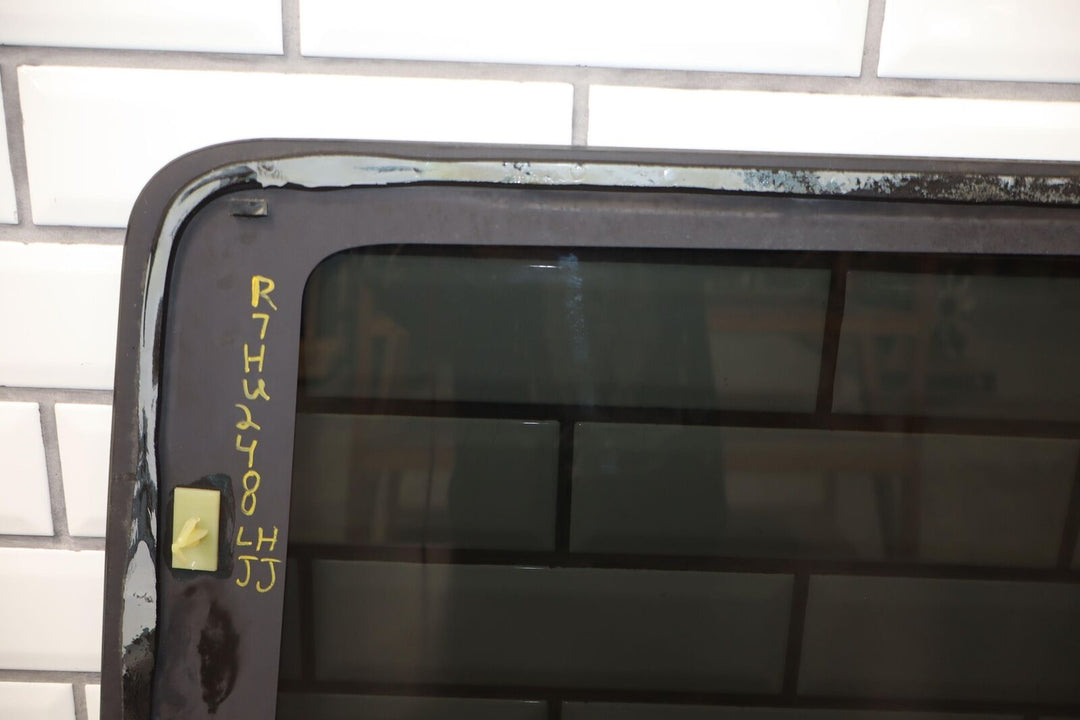 03-07 Hummer H2 Left LH Driver Rear Quarter Window Glass ONLY *Scratched*