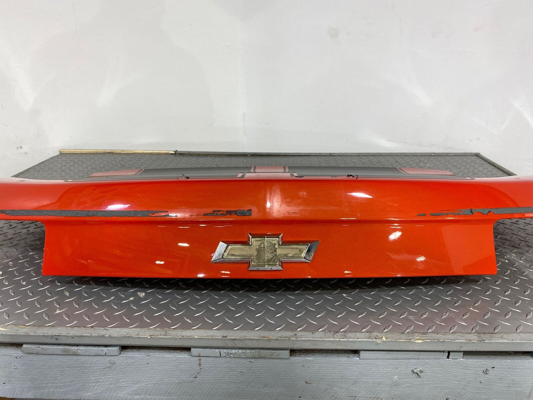 10-13 Chevy Camaro SS Trunk/Decklid OEM (Inferno Orange GCR) No Spoiler Included