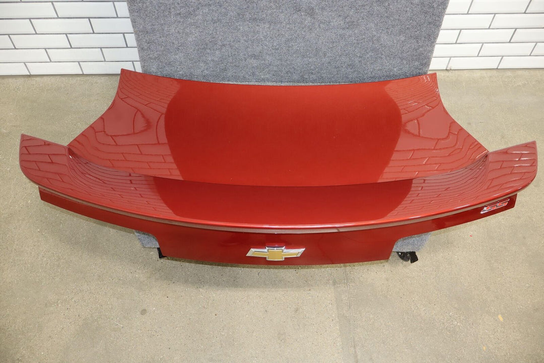 14-15 Chevy Camaro SS Read Trunk Deck Lid W/Spoiler (Opt D80) Red Rock Metallic