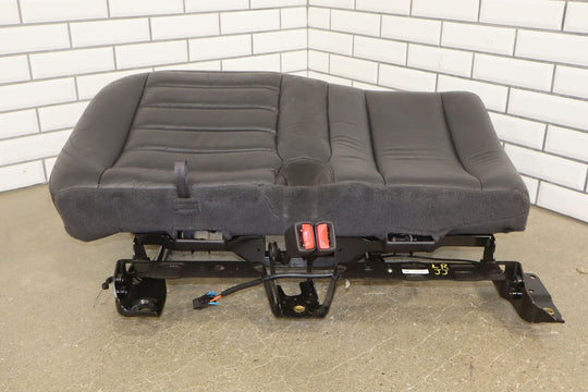 03-07 Hummer H2 SUV Rear 2nd Row Left LH Seat Bottom W/Frame Only Ebony (482)