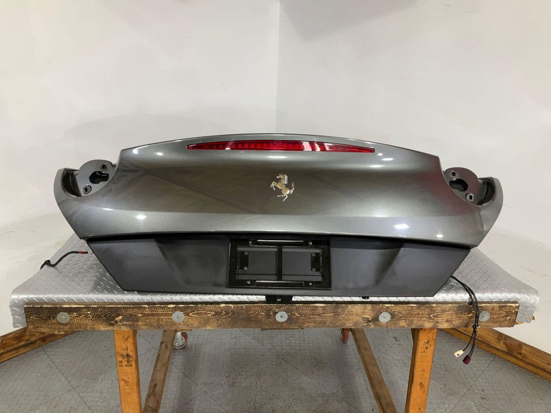 08-14 Ferrari California Rear Trunk  W/3rd Brake Light (Grigio Silverstone 740)