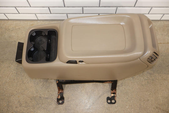 99-02 Chevy Silverado Sierra 2500 Complete Floor Center Console (Tan 522) W/ Lid