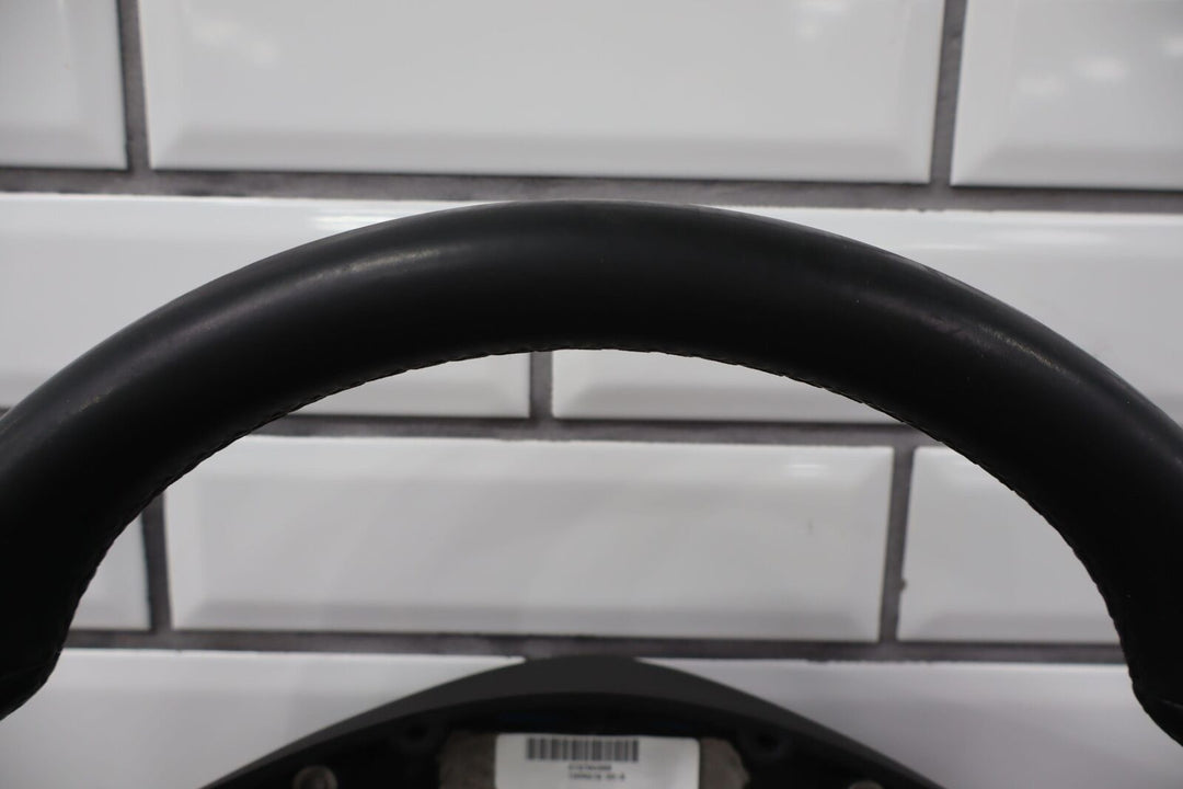 2012-2020 Tesla Model S / X Black Leather Steering Wheel (Non Heated)