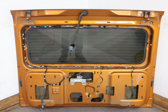 03-09 Hummer H2 Rear Hatch / Lid W/ Glass (Fusion Orange 55U) See Notes