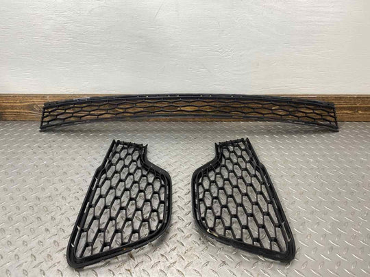 14-19 Maserati Ghibli Front Lower Bumper Grille 3PCS (Textured Black) Tab REPAIR