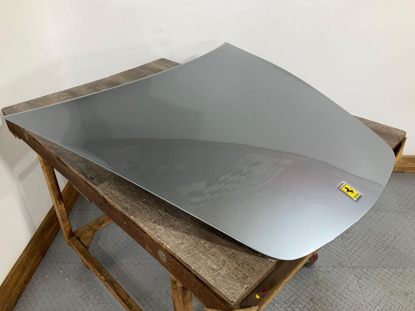 Ferrari 360 Modena Spider OEM Hood Front Bonnet (Grigio Titanio) 80870811