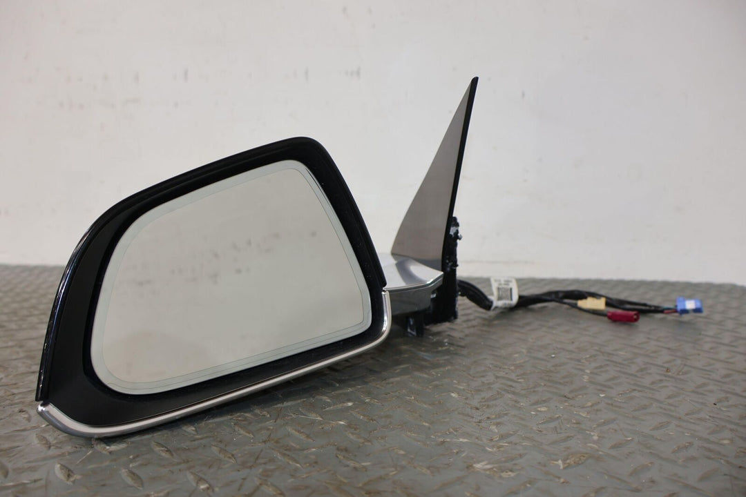 17-23 Tesla Model 3 Left Power Folding Door Mirror (Black PBSB/Chrome) Tested