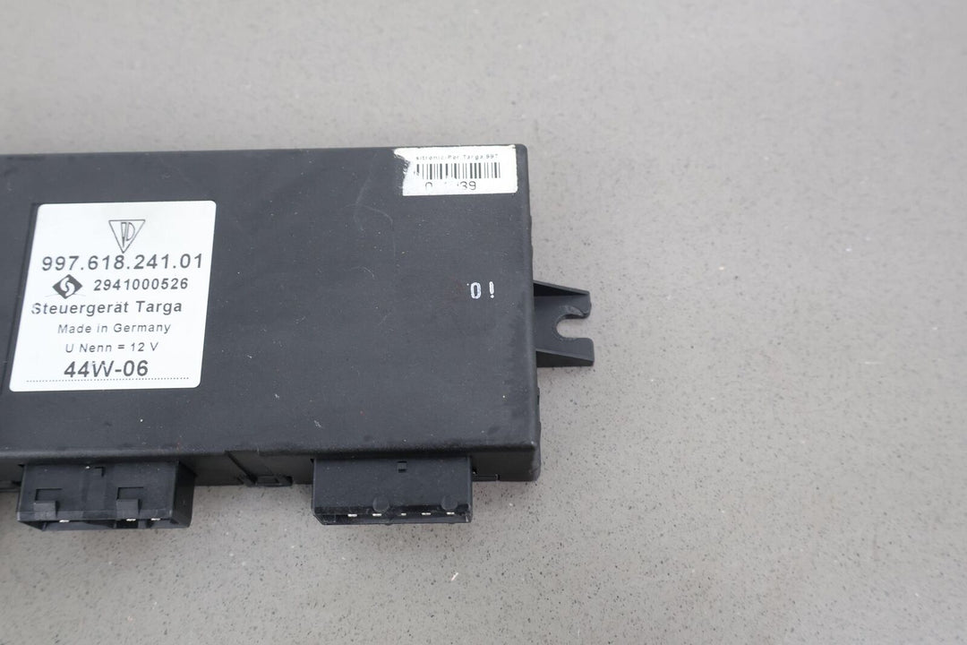 05-13 Porsche 911 997 Targa Roof Top Control Module (99761824101) OEM