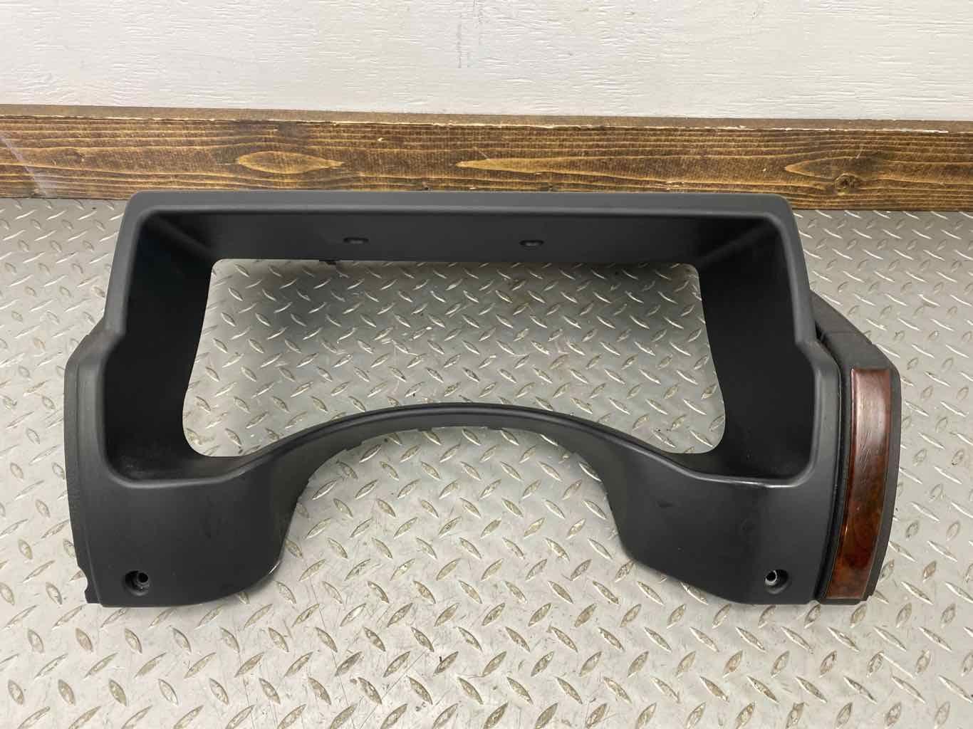 03-07 Hummer H2 Interior Speedometer Dash Hood Cover Bezel (Woodgrain/Ebony 48i)