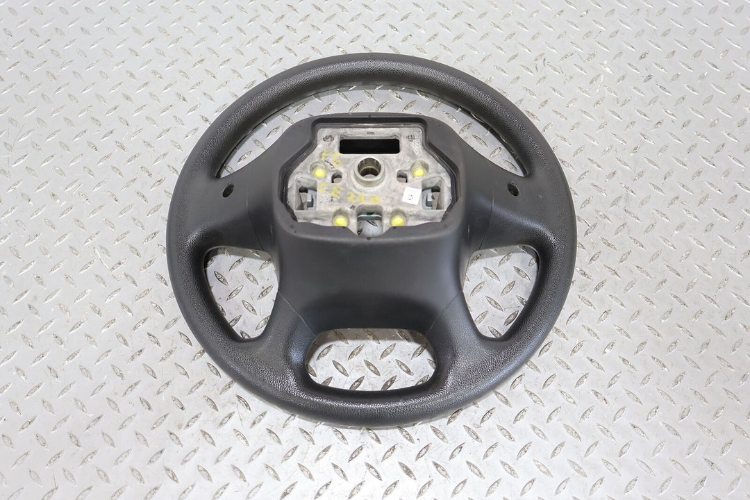 14-19 Chevy Silverado 1500 OEM Vinyl Steering Wheel (Black) Mild Wear