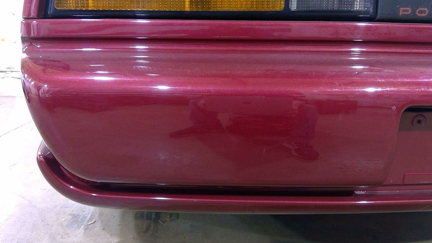 91-92 Pontiac Firebird Rear Bumper (Brilliant Red Metallic 75U) See Notes