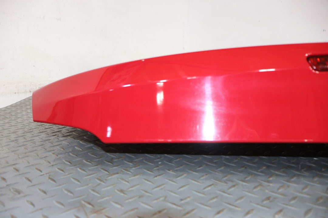 17-19 Fiat 124 Spider OEM Deck Lid W/ Spoiler & 3RD Brake Light (Rosso Red PKM)