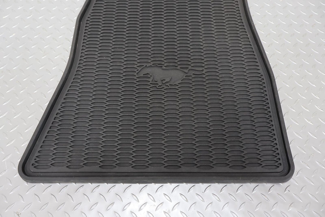 15-20 Ford Mustang GT Pair Front LH&RH All Weather Floor Mats (Black)