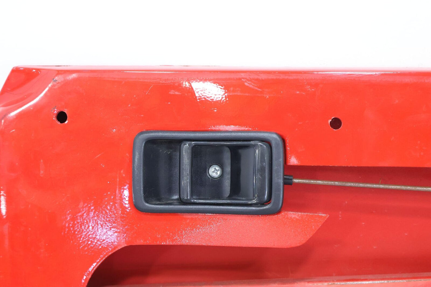 96-99 Panoz Roadster AIV Right RH Door Shell (Red) Damage Around Mirror Mount