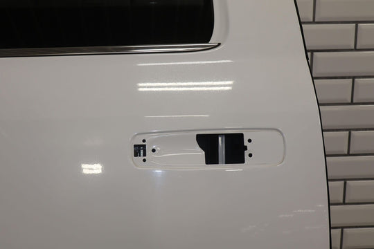 09-18 4th Gen Ram 1500 Crew Cab Rear Left LH Door W/Glass (Bright White PW7)