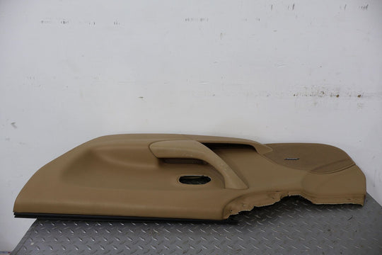 99-00 Mazda Miata NB Right RH Interior Door Trim Panel (Tan NB1) Some Wear