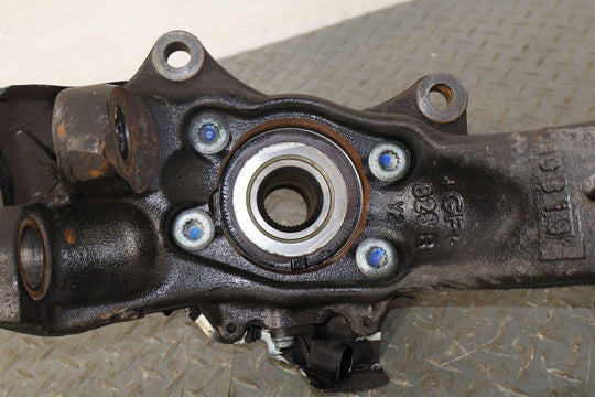 04-10 Bentley Continental GT Front Left LH Driver Spindle Knuckle W/ Hub