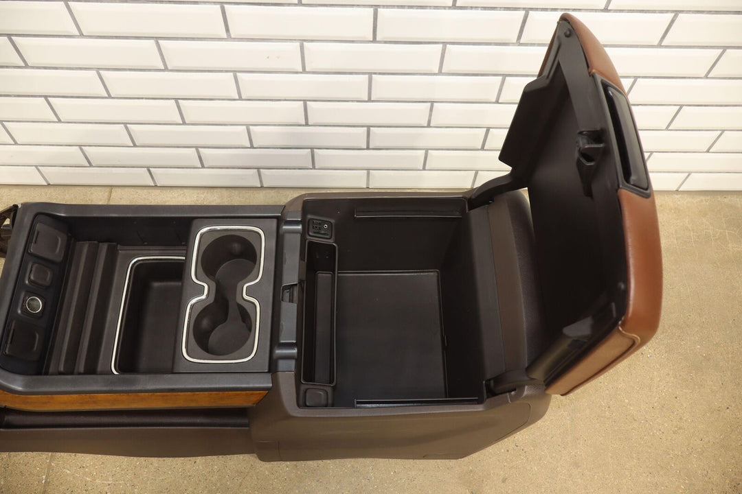 2014-2016 Chevy Silverado High Country Seat Set with Center Console (Saddle)