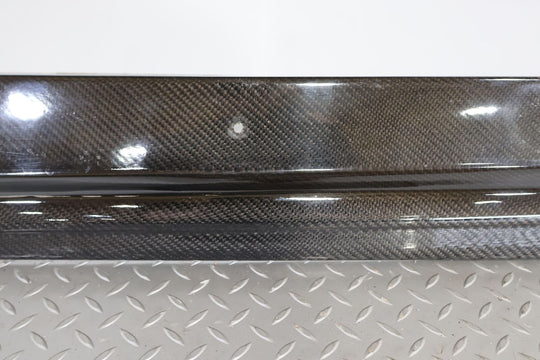 16-19 Cadillac CTS-V Sedan Left Carbon Fiber Factory Rocker Moulding Extension