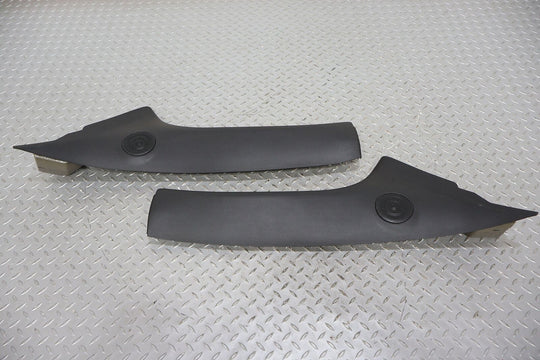 13-17 Fiat 500 2DR Pair Left & Right Interior A Pillar Trim Panesl (Black A5xx)