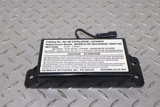 2010 Chevy Camaro OnStar Battery Control Module (22704633) OPT UE1